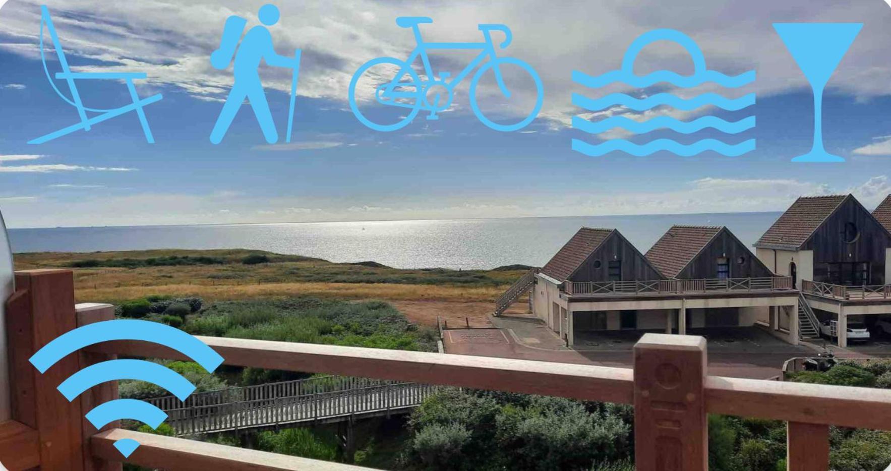 Le 246 - Duplex Face A La Mer Pour 4 Personnes, Wifi, Tv Full Sat, Parking Wimereux Exterior photo